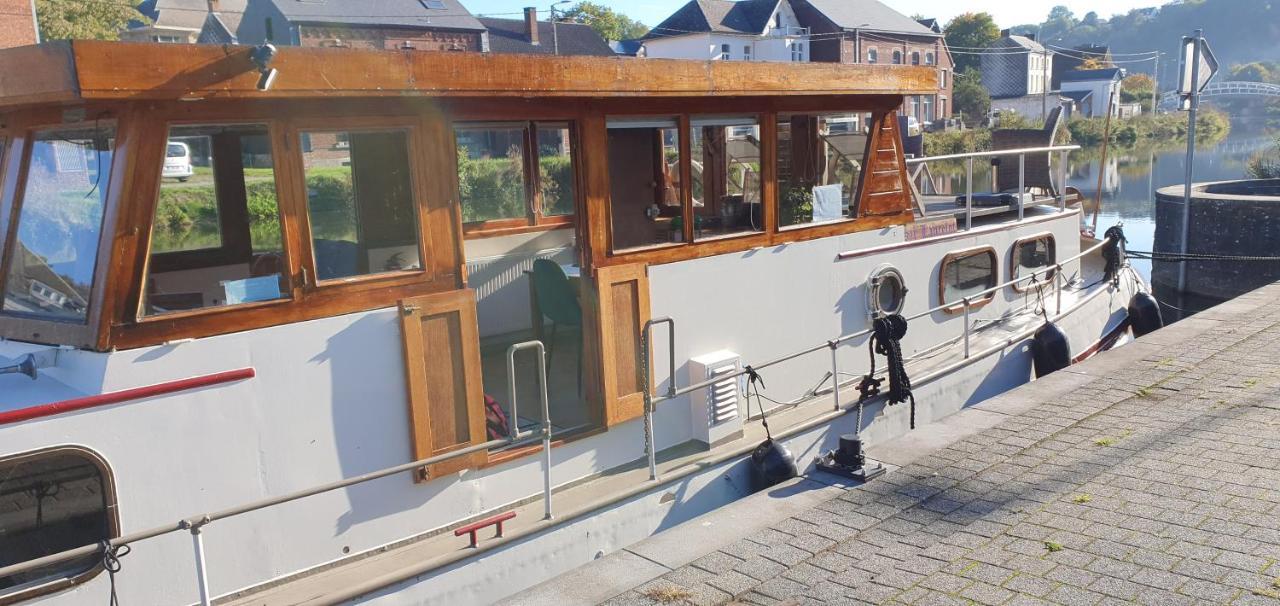 Hotel Péniche Sir Lancelot Thuin Esterno foto